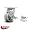 Service Caster 4 Inch V Groove Semi Steel Caster with Roller Bearing and Brake/Swivel Lock SCC SCC-30CS420-VGR-TLB-BSL - alternate 4